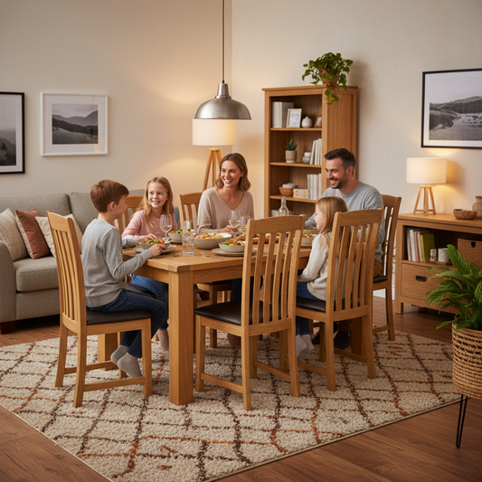 Oak Dining Suite 6 Seater