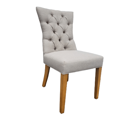 BroDeals Kitchen & Dining Room Chairs 1 Chair Tufted Back Dining Chair