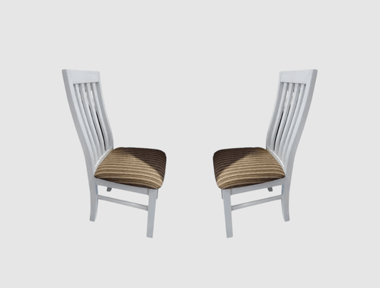 BroDeals Kitchen & Dining Room Chairs Ashland Dining Chairs Set of 2- FABRIC PAD
