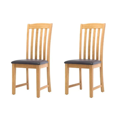 BroDeals Kitchen & Dining Room Chairs Buy 2 Chair Oak Dining Chair