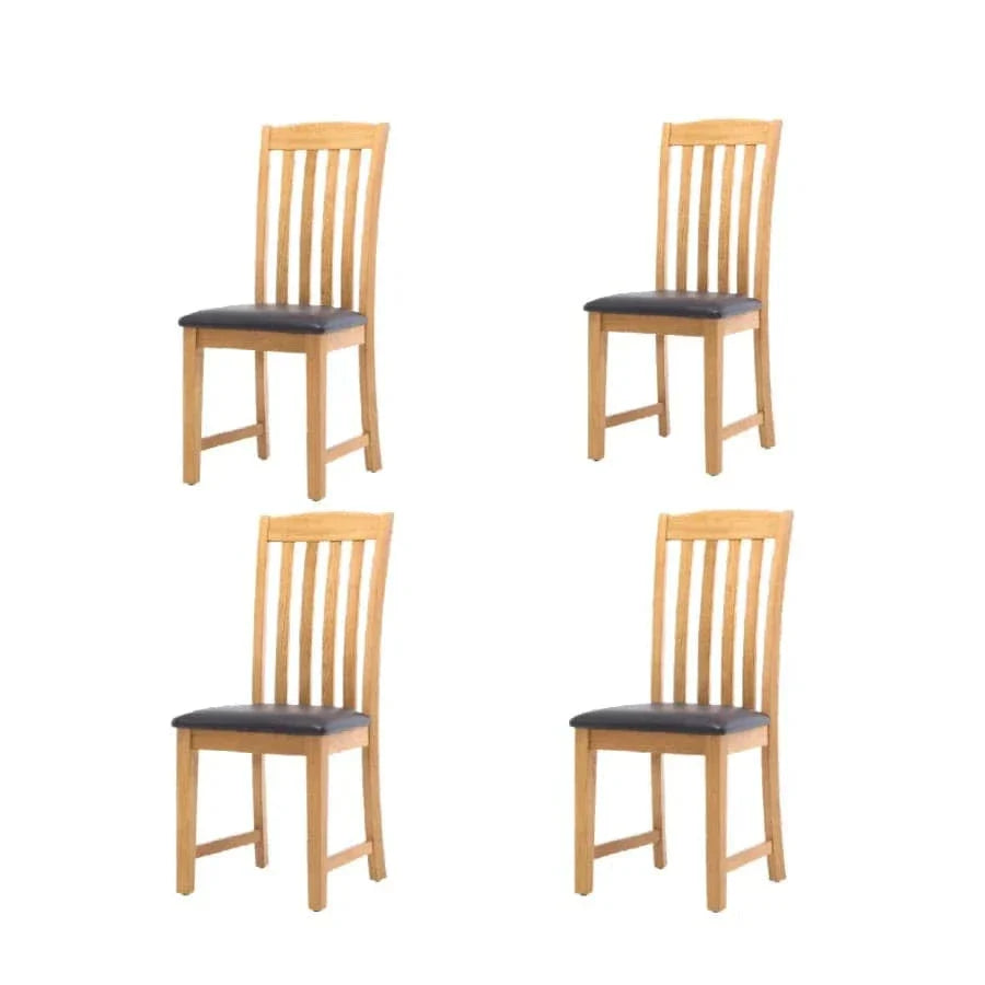 BroDeals Kitchen & Dining Room Chairs Buy 4 Chair Oak Dining Chair