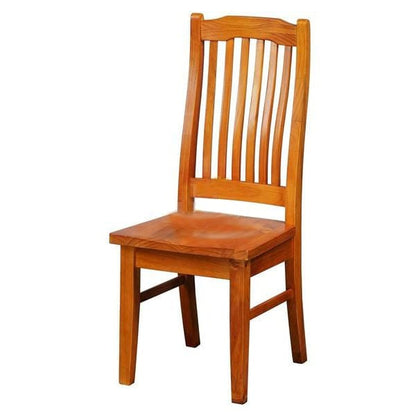 BroDeals Kitchen & Dining Room Chairs Pine Dining Chair - Warm Honey