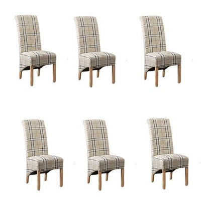 BroDeals Kitchen & Dining Room Chairs Regal Dining Chair Set/6