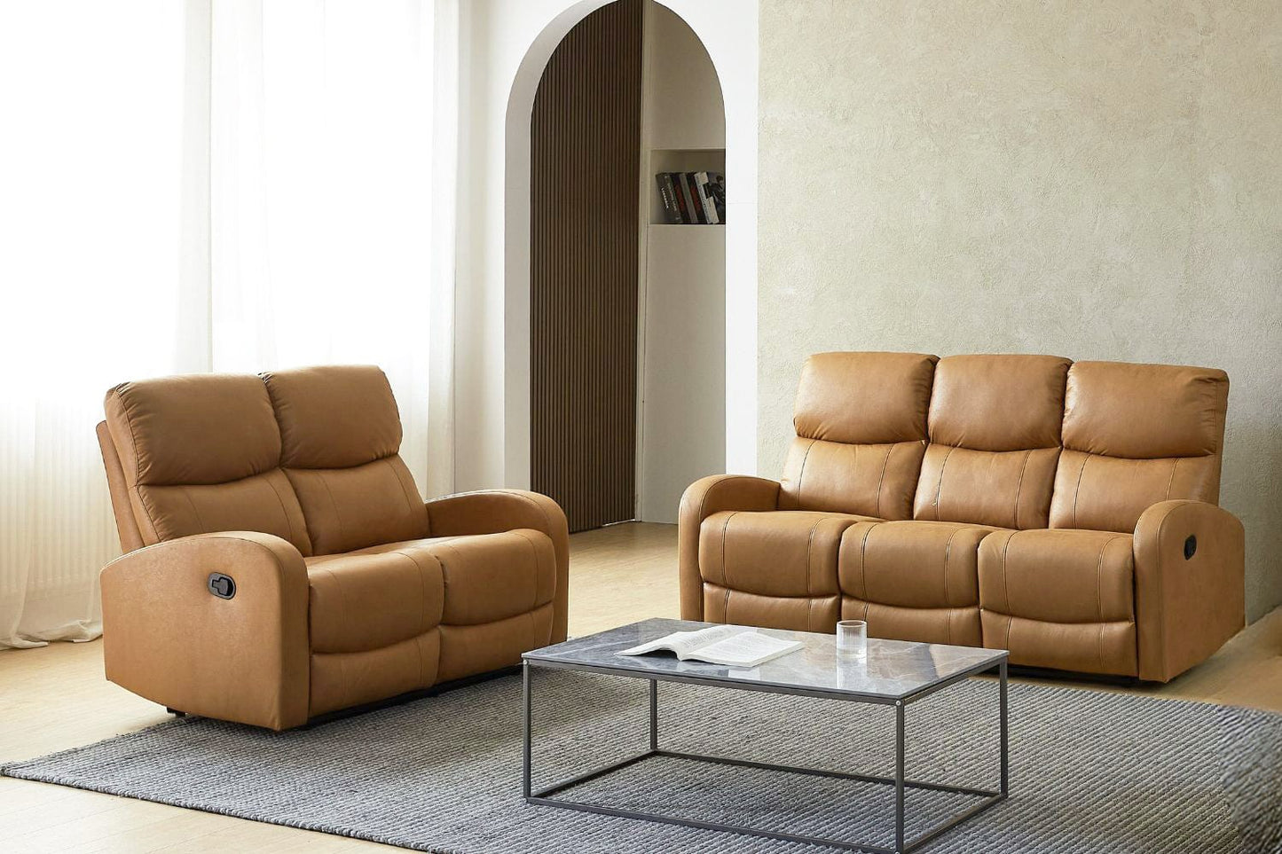 BroDeals sofa Ruth Manual Recliner 3+2 Seater Sofa