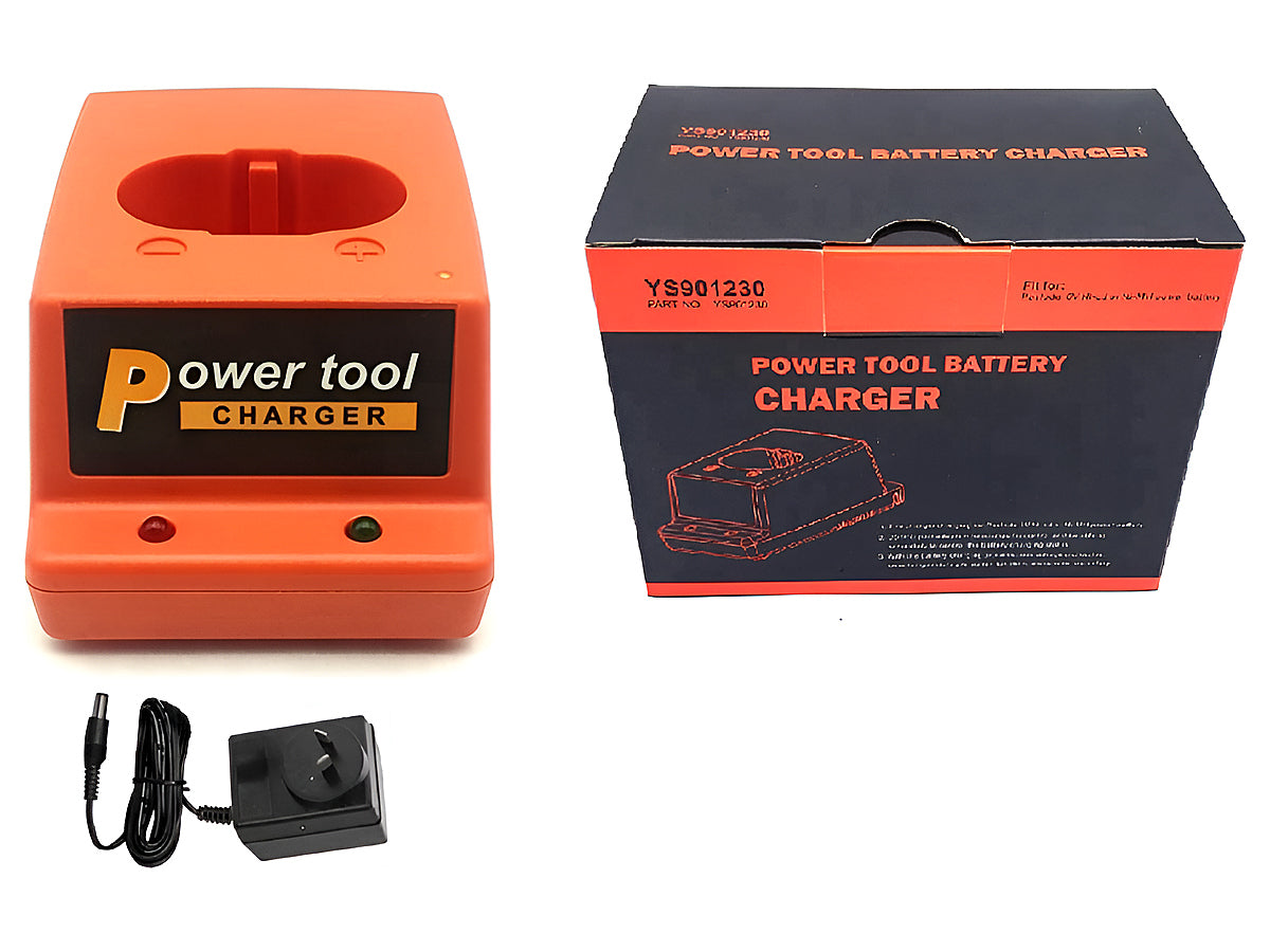 Paslode Battery Charger with 2 Paslode Battery 3AH