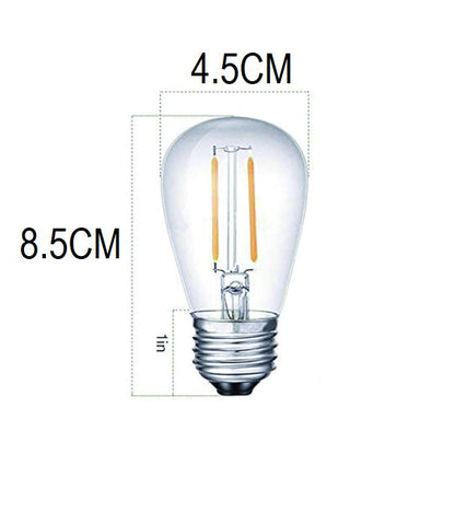Festoon Light String Lights 20M 24 LED Bulbs