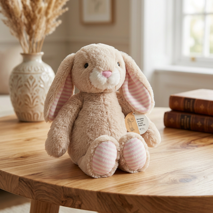 Congratulations Plush Bunny Treat Gift Box