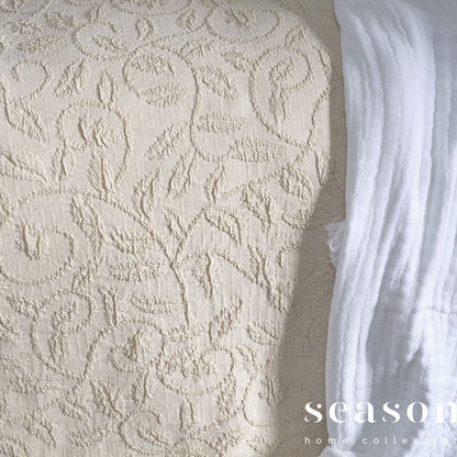 Portuguese Butirir Cotton Jacquard Blanket