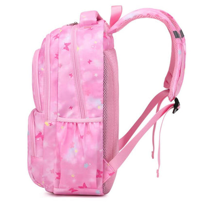 Purple & Pink School Bag for Girls & Kids Backpack | Butterfly