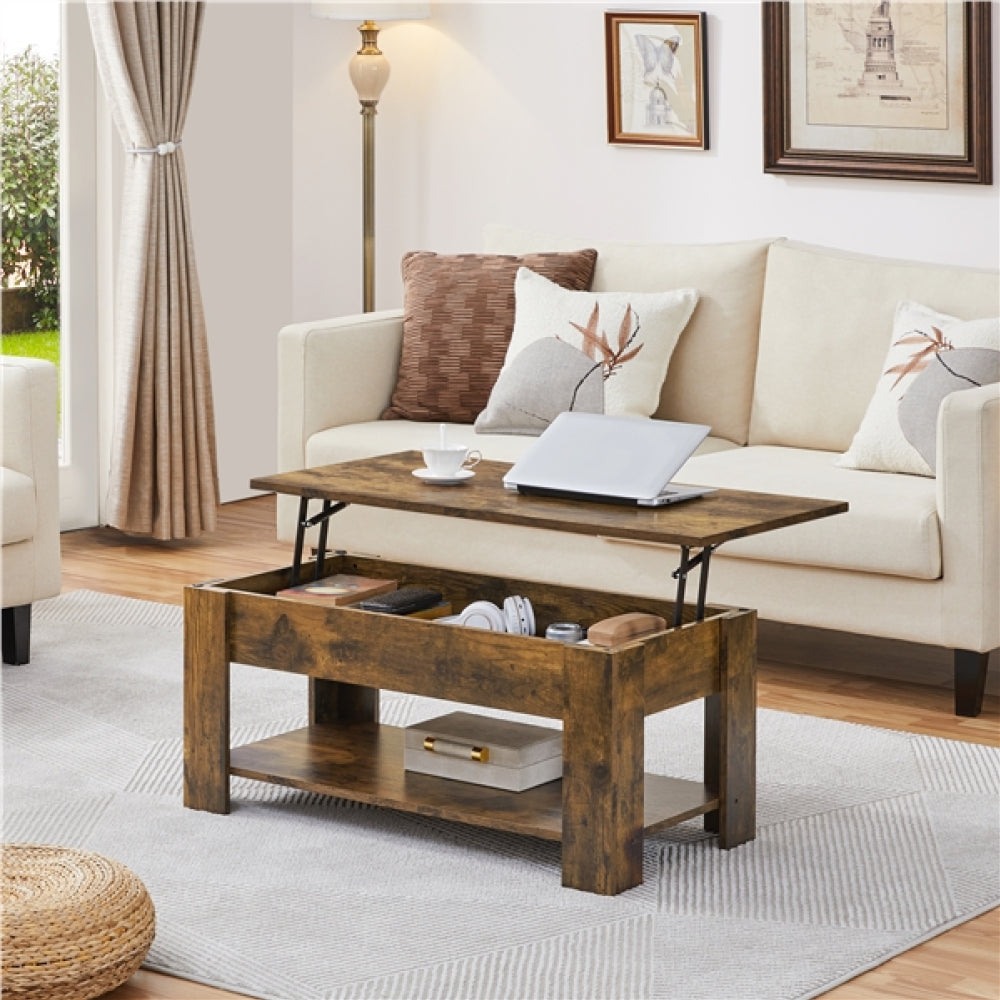 Rustic Lift Top Coffee Table