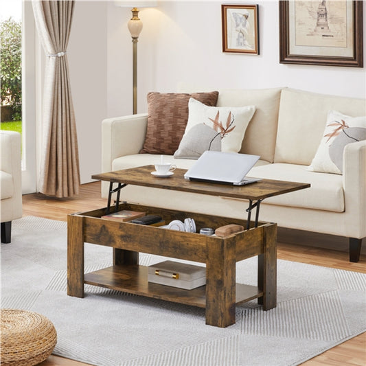 Rustic Lift Top Coffee Table