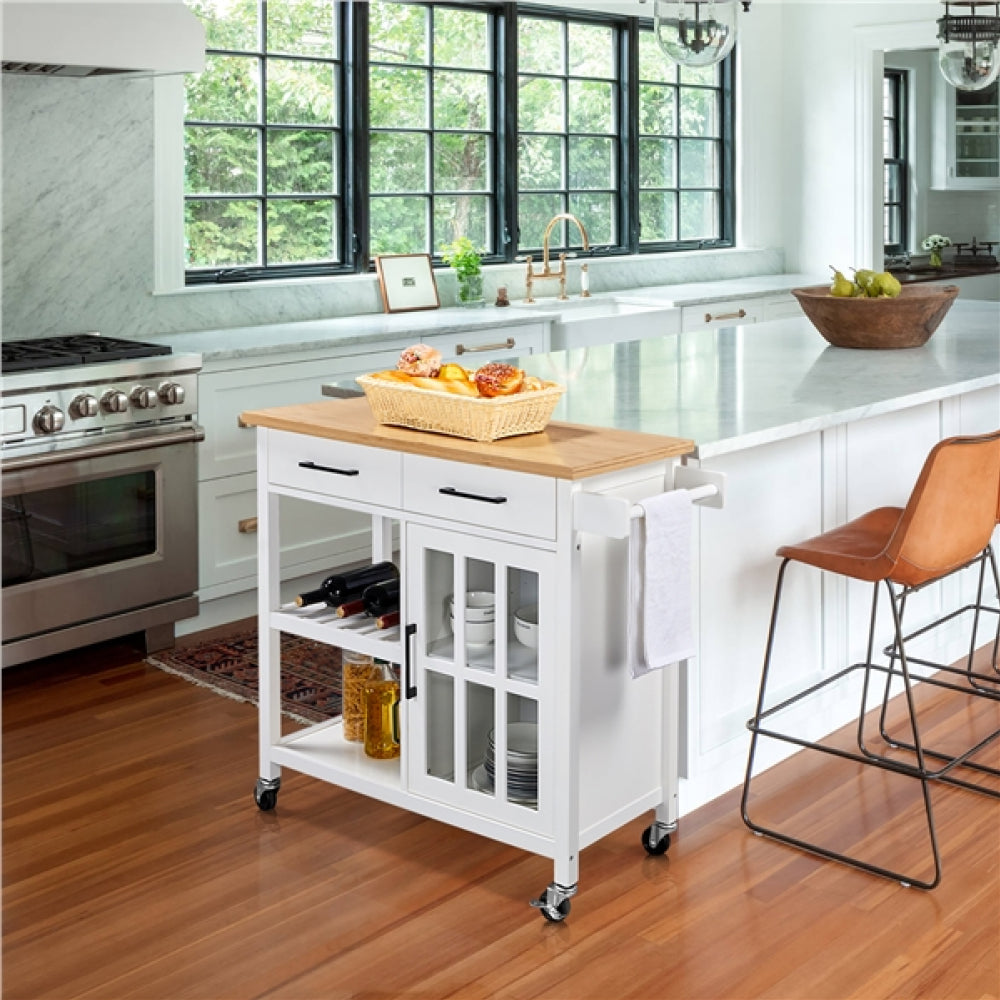 Mobile Kitchen Island Kitchen Cart