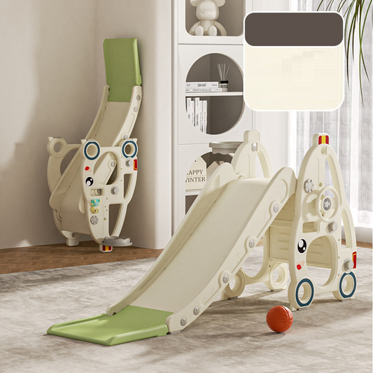 Kids Slide with Basket Ball