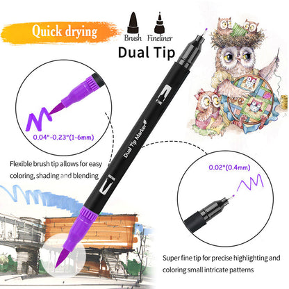 Water Color Marker Pens