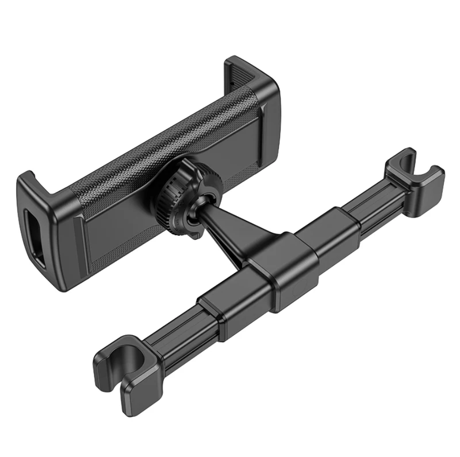Car Back Seat Tablet & Phone Holder – Adjustable Headrest Mount (CA121)
