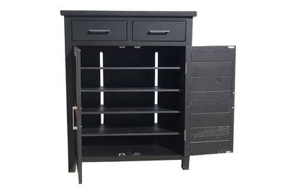 Online8 Shoe Cabinet Black Cabinets & Storage