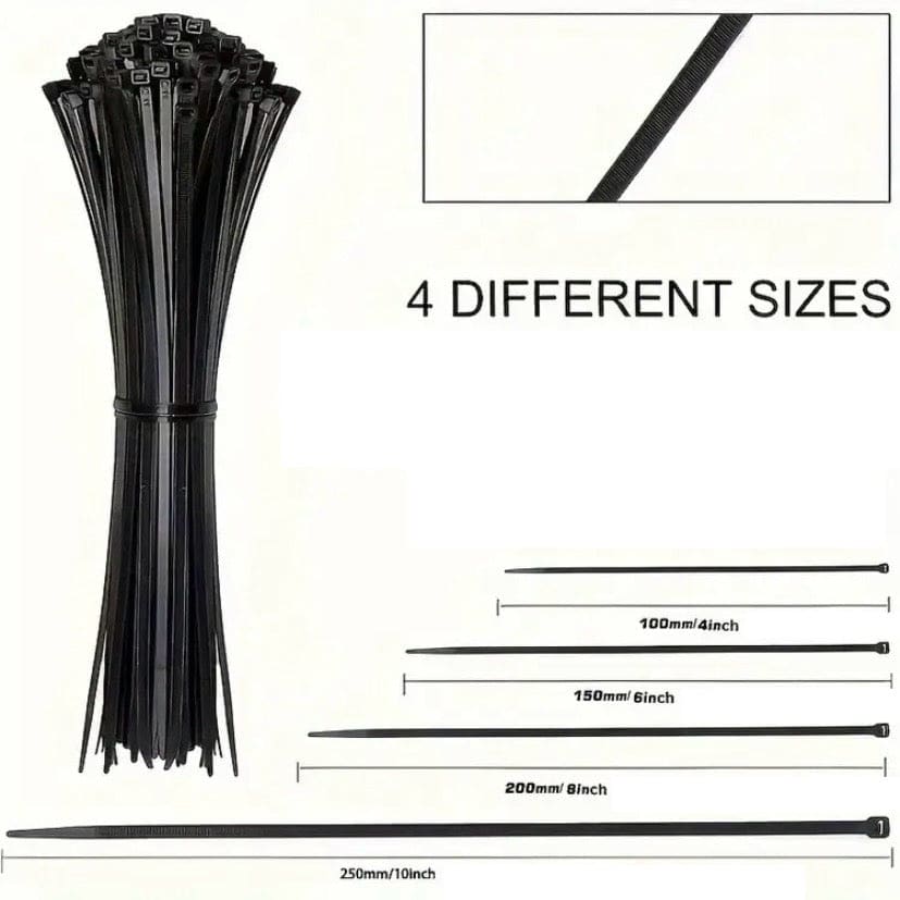 Cable Ties (in 4 sizes)