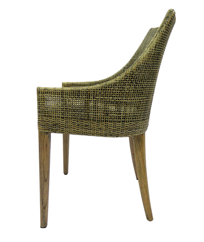 Canggu Armchair - Smoke & Oatmeal at online8 furniture store Auckland
