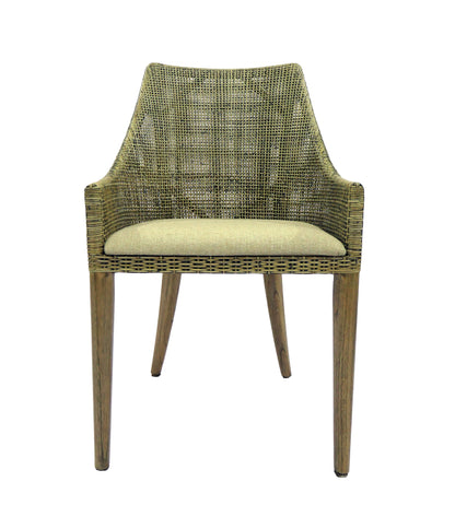 Canggu Armchair - Smoke & Oatmeal at online8 furniture store Auckland