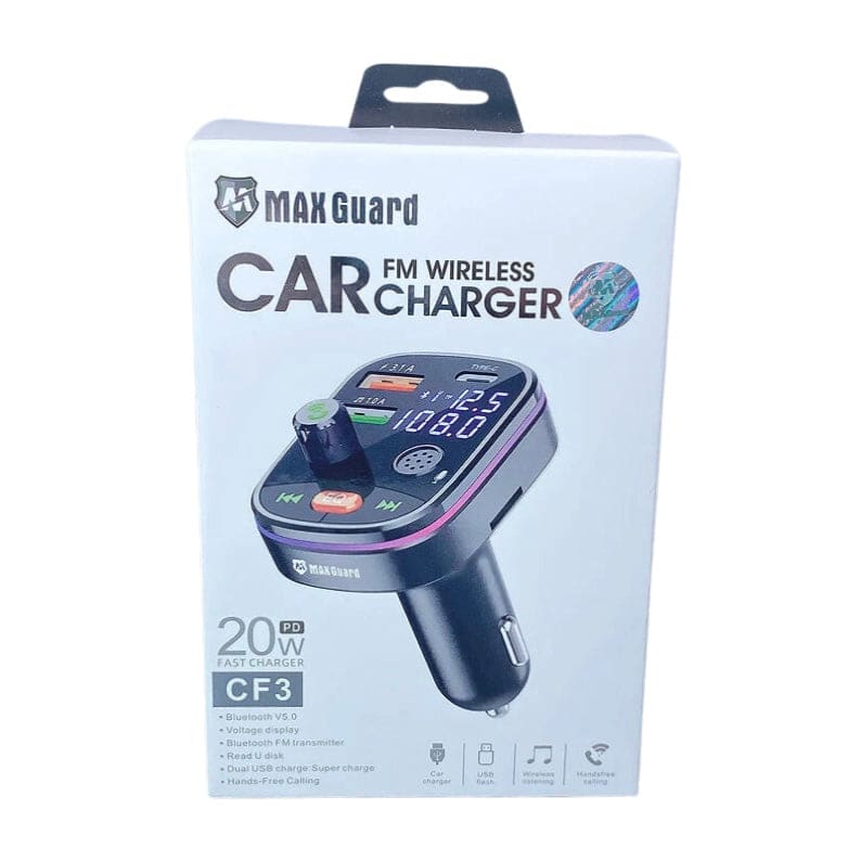 Car Charger & Bluetooth Kit - Maxguard