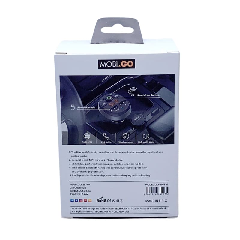 Car Charger & Bluetooth Kit - Mobigo