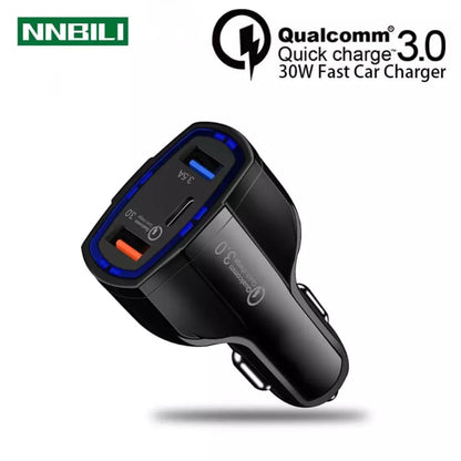 Car Charger (USB & Type C)
