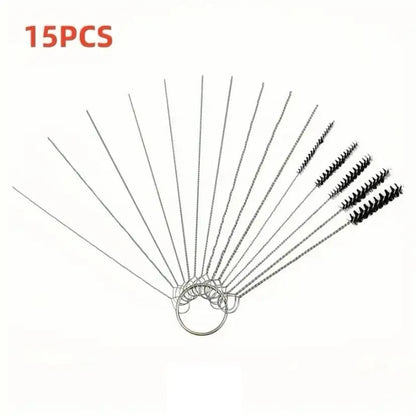 Carb Cleaning Needle & Brush Set (x15)