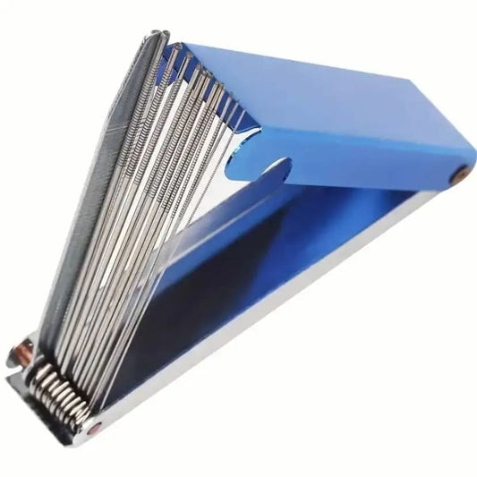 Carb Cleaning Needle & File Set