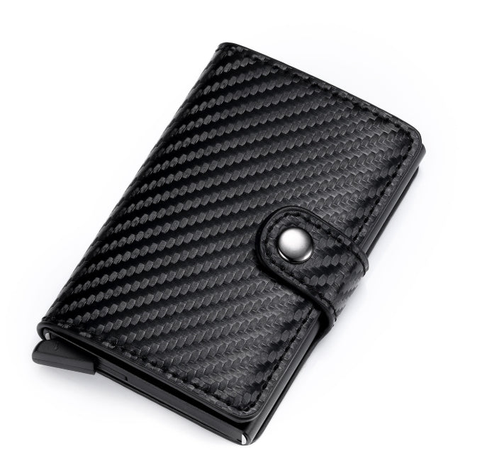 RFID Clip Wallet with Premium PU Leather