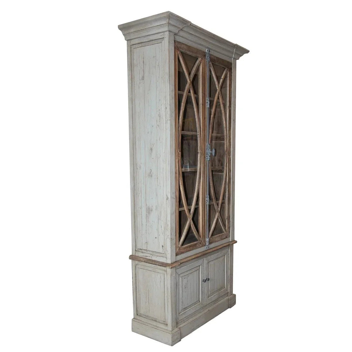 Cardenas Old Pine Display Cabinet | Bookcase at online8 furniture store Auckland