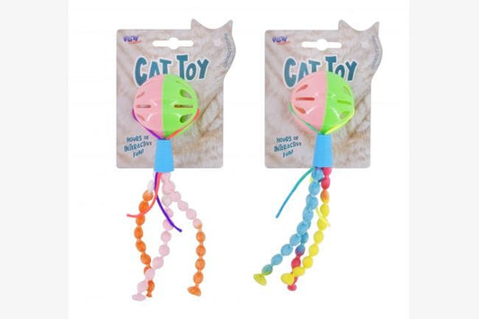 Cat ball bell toy 2 assorted at online8 furniture store Auckland