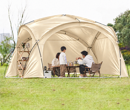 Ecotrek Dome Canopy Gazebo Tent – 4.2 × 4.2 × 2.3m LCF28517