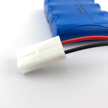 4.8V 1400mAh Rechargeable Battery for RC Car Boat White