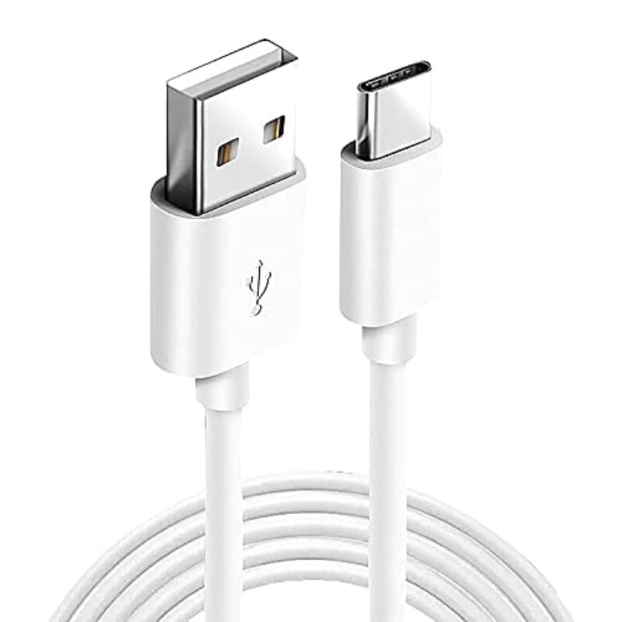 Charger Cable for Google Phones USB-A to USB-C (White) 1m