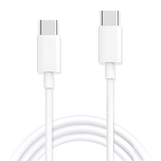 Charger Cable for Google Phones USB-C to USB-C (White) 1m
