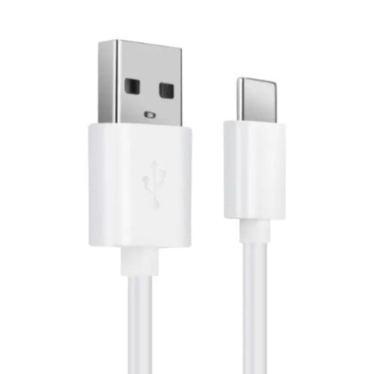 Charger Cable for Motorola Phones USB-A to USB-C (White) 1m