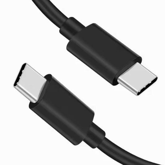 Charger Cable For Samsung Devices - Type C to Type C (1m) (Black)