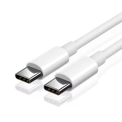Charger Cable For Samsung Devices - Type C to Type C (1m) (White)