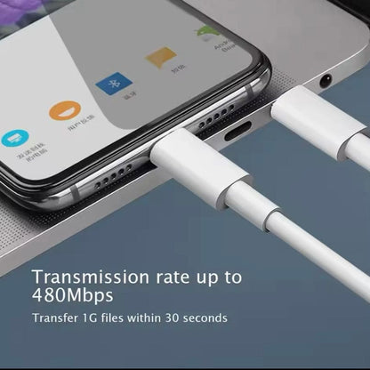 Charger Cable For Samsung Devices - Type C to Type C (2m) (White)