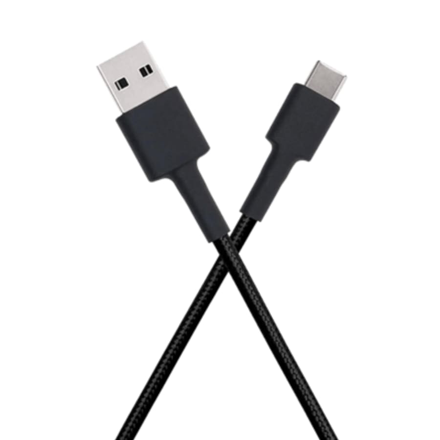 Charger Cable for Xiaomi Phones USB-A to USB-C (Black) 1m