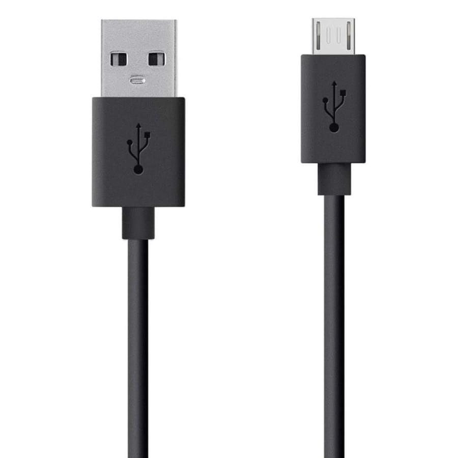 Charger Cable for Xiaomi Phones USB-A to micro-USB (Black) 1m