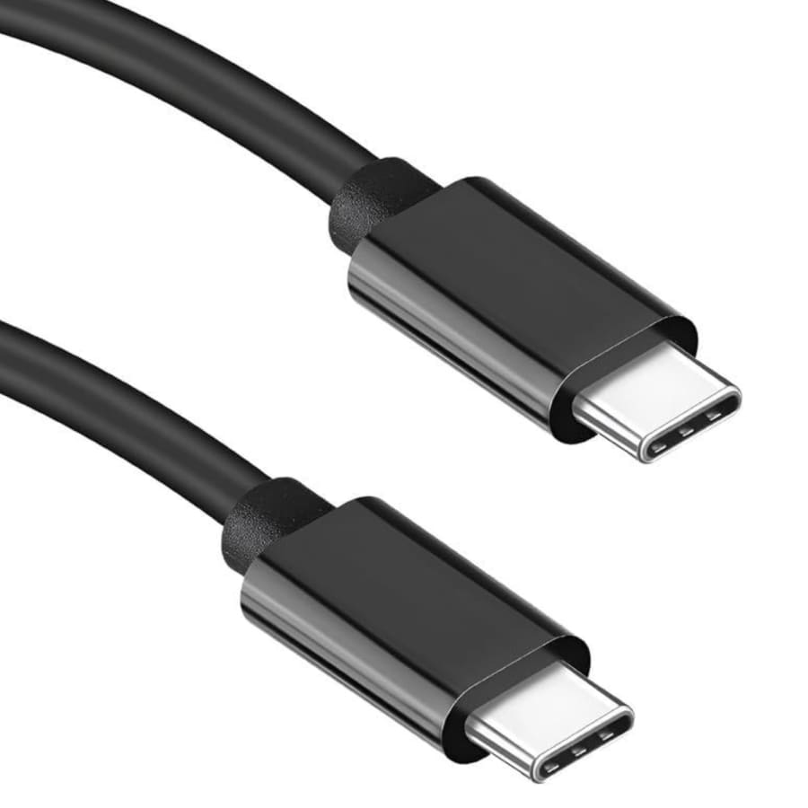 Charger Cable for Xiaomi Phones USB-C to USB-C (Black) 1m