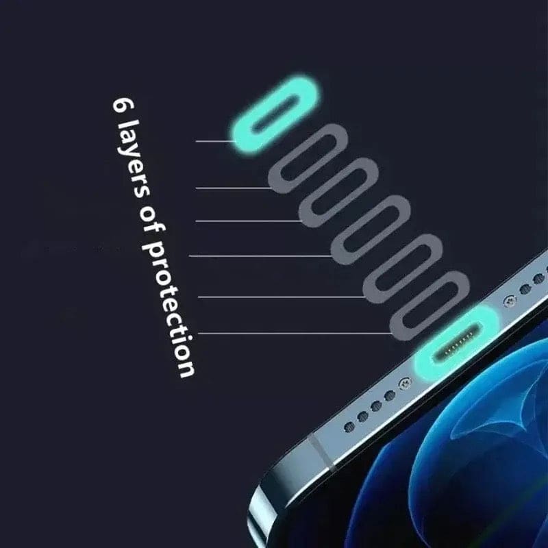 Charging Port Luminous Decals (Pack of 6)