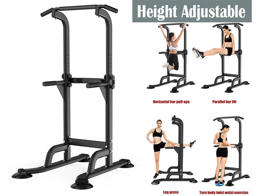 Multi-Function Chin-Up and Pull-Up Bar – Adjustable Workout Station