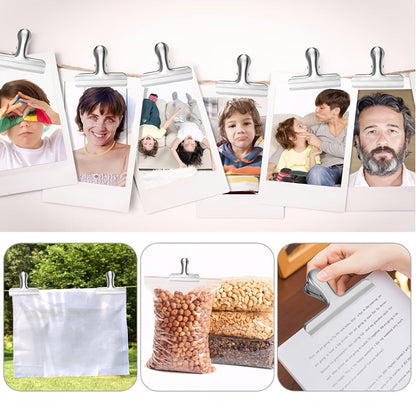 8 Pcs Stainless Steel Food Grid Clips Large Size
