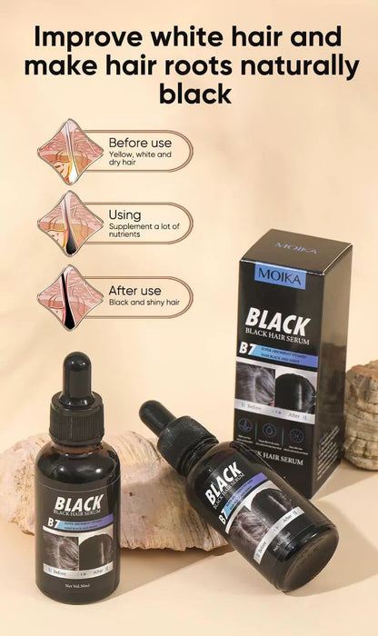 MOIKA Black Hair Serum for Hair Loss 30ml