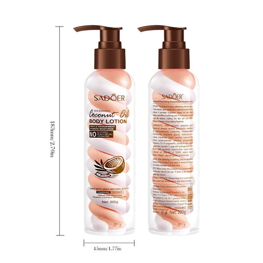 SADOER Nourishing Coconut Oil Body Lotion – 200g