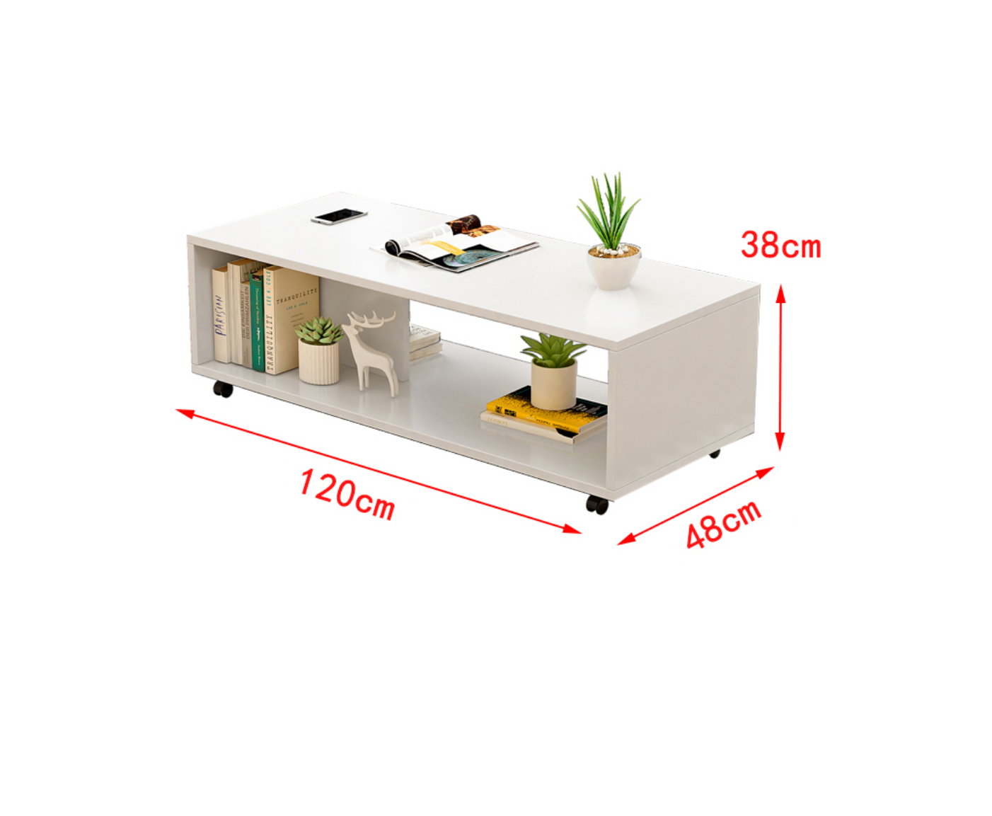 Coffee Table 120CM White