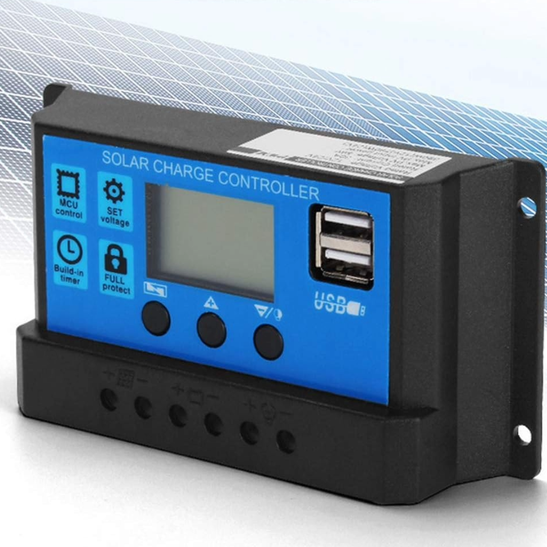 40A Solar Panel Regulator Charge Controller & Timer