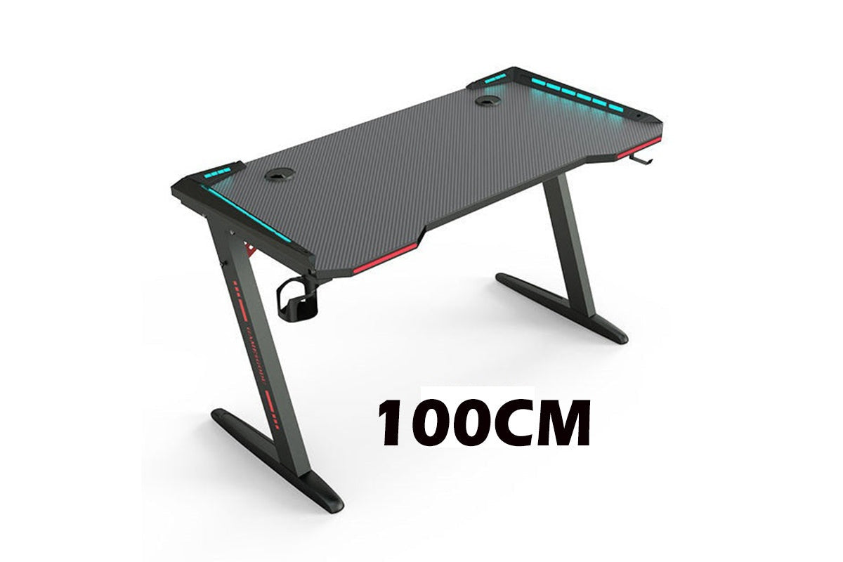 Gaming Desk Table 100CM RGB